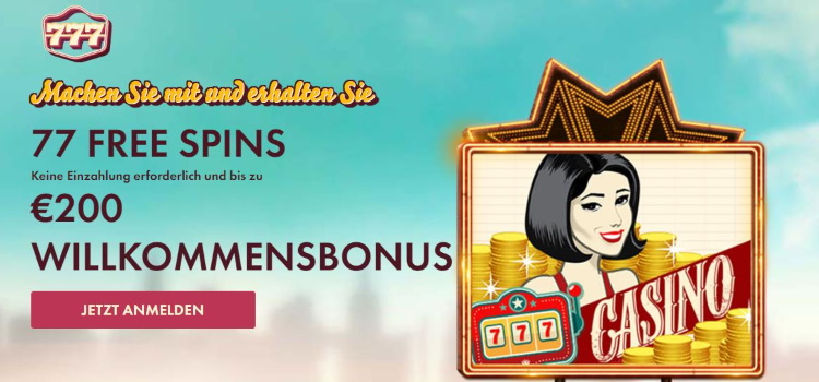 777Casino Bonus