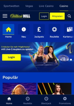 William Hill mobile App