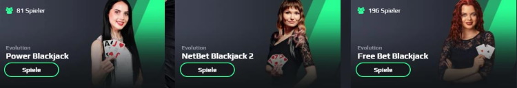 Live Blackjack