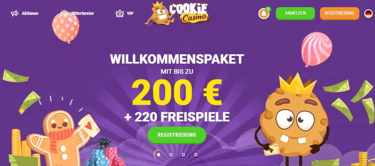 Cookie Casino Bonus