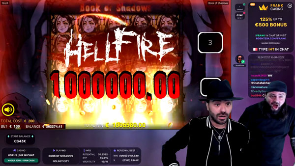 Roshtein eine Million gewonnen