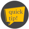 Quick Tip Icon