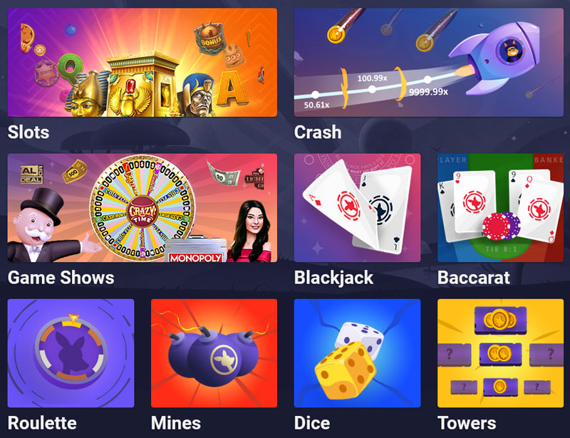 Roobet Casino Games Overview