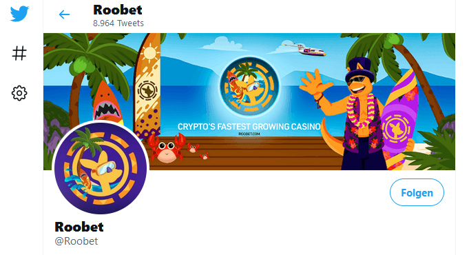 Roobet Casino Twitter