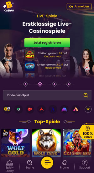 Bizzo mobile Casino