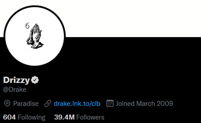 Drake Drizzy Account