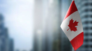 Symbolbild Kanada Flagge