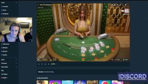 SteveWillSendIt playing BlackJack