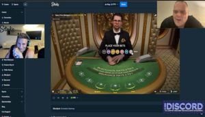 SteveWillSendIt playing BlackJack