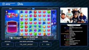 Kyle Forgeard spielt im Stake Casino Fruit Party 2