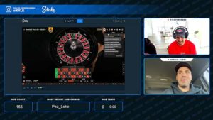 Kyle Forgeard spielt im Stake Casino roulette