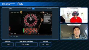 Kyle Forgeard spielt im Stake Casino roulette