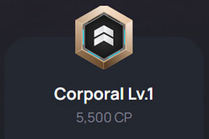 BetAndPlay VIP Corporal LV1