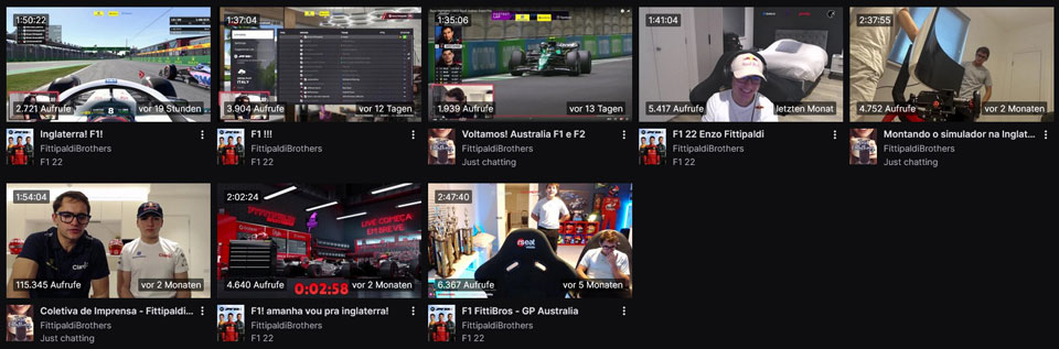 Fittipaldi Brothers Twitch