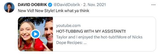 David Dobrik Twitter